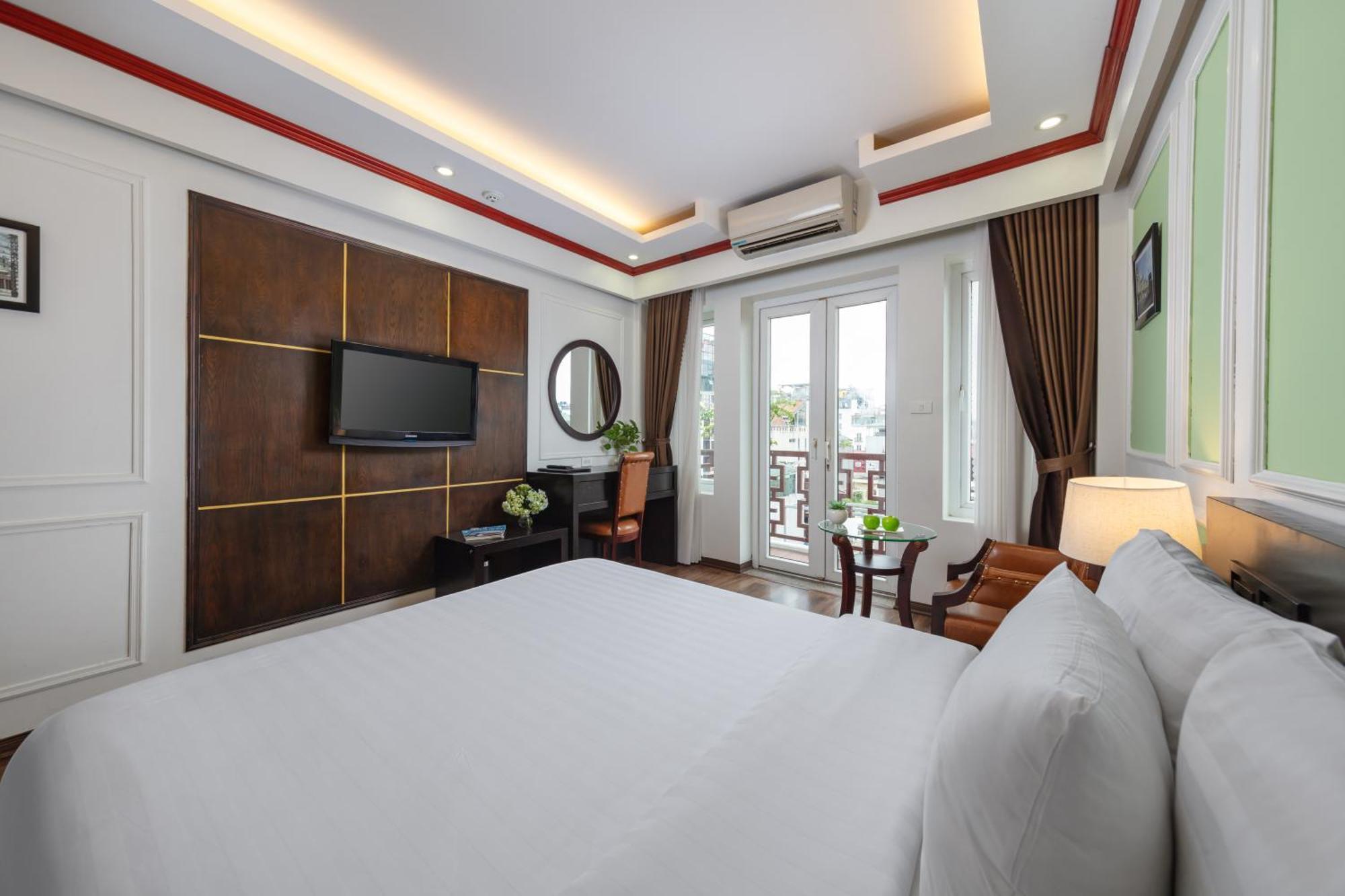 Viet Hotel & Travel Hanoi Exteriör bild