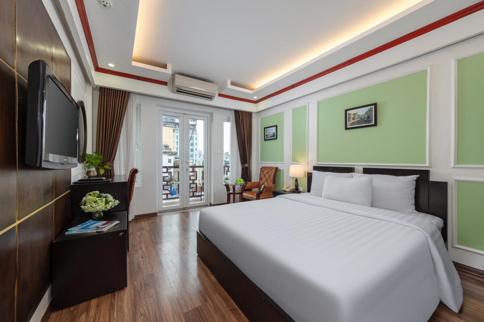 Viet Hotel & Travel Hanoi Exteriör bild