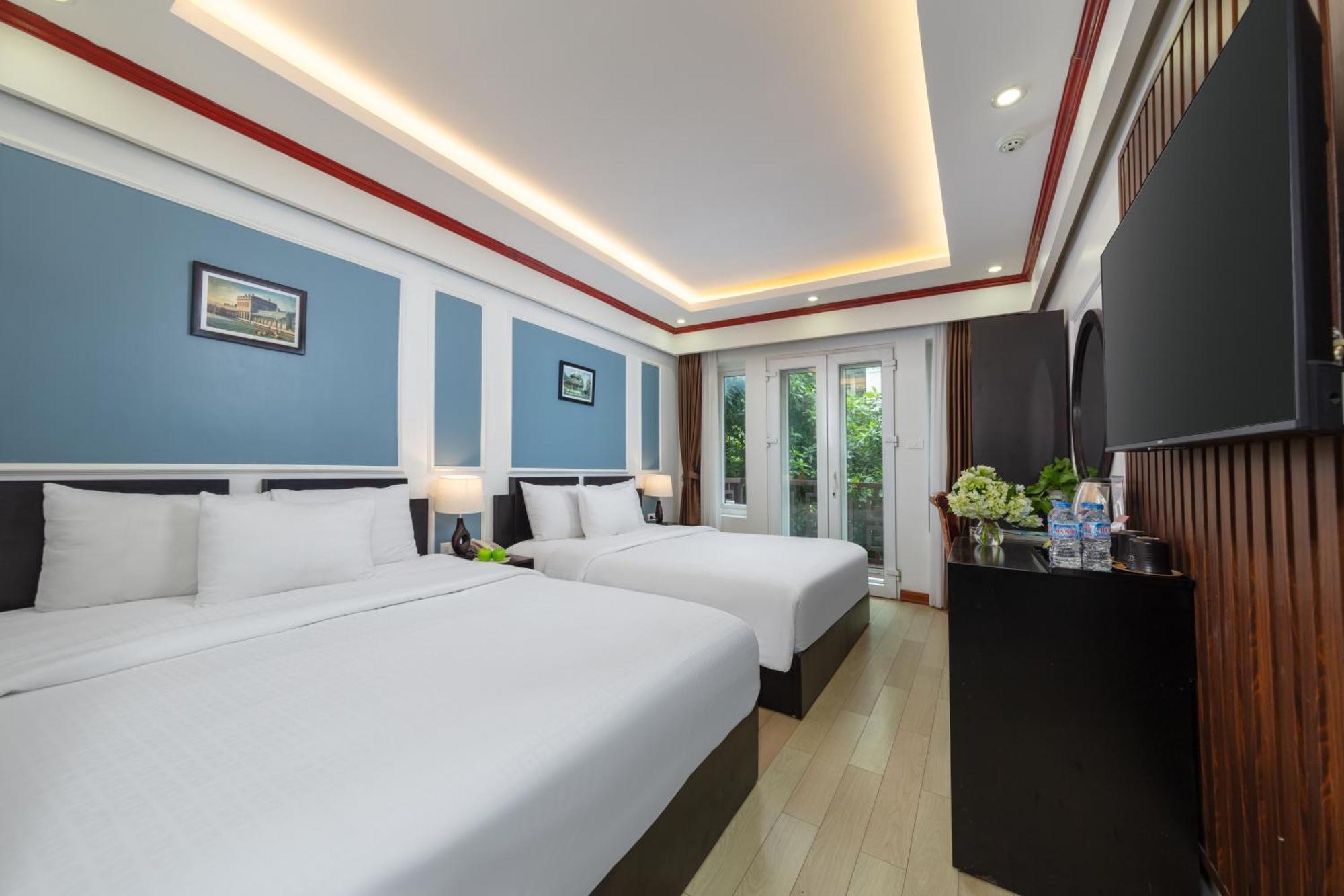 Viet Hotel & Travel Hanoi Exteriör bild