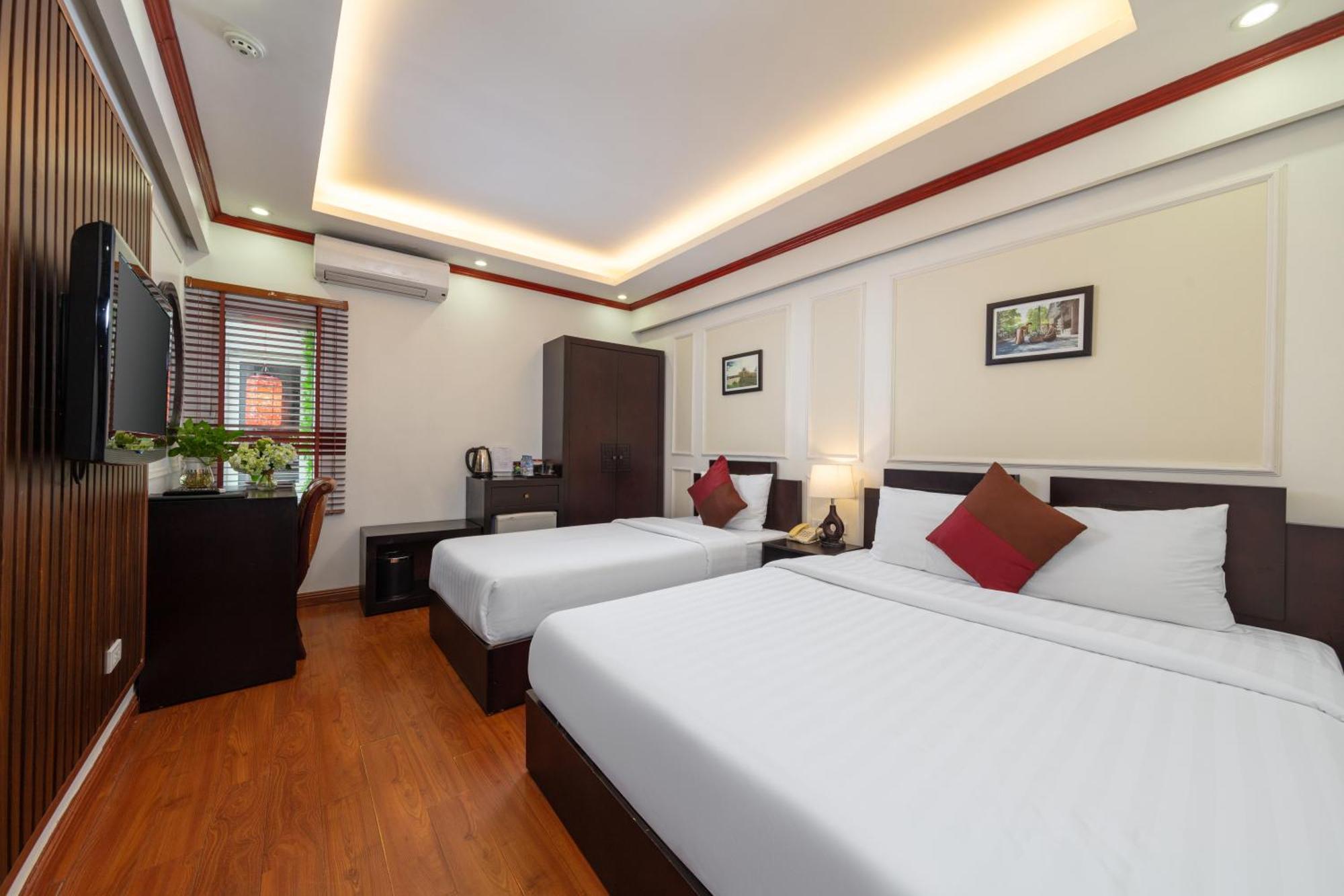 Viet Hotel & Travel Hanoi Exteriör bild