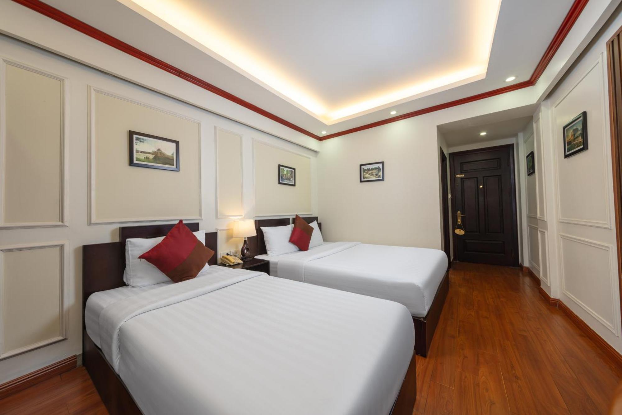 Viet Hotel & Travel Hanoi Exteriör bild