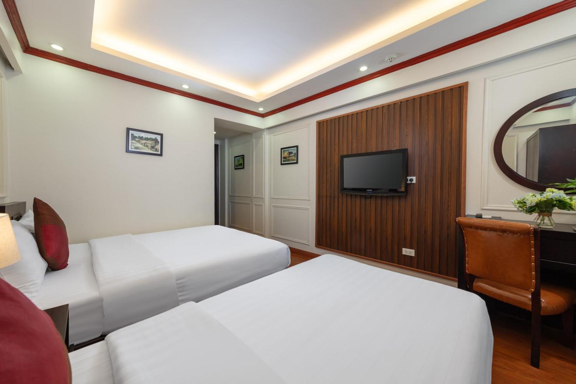 Viet Hotel & Travel Hanoi Exteriör bild