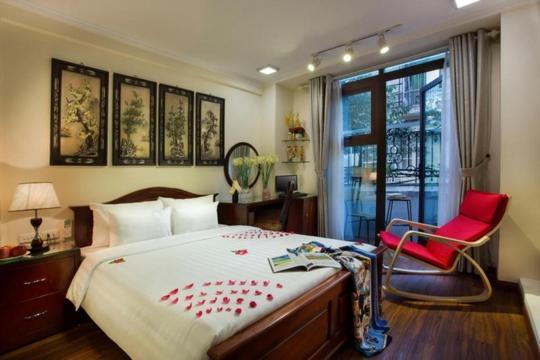 Viet Hotel & Travel Hanoi Exteriör bild