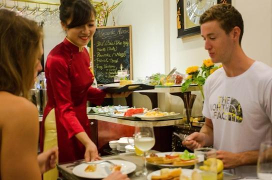 Viet Hotel & Travel Hanoi Exteriör bild