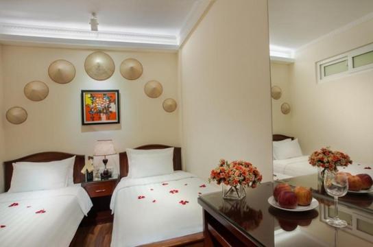 Viet Hotel & Travel Hanoi Exteriör bild