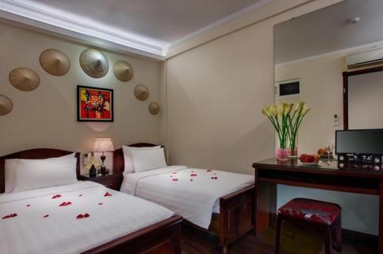 Viet Hotel & Travel Hanoi Exteriör bild